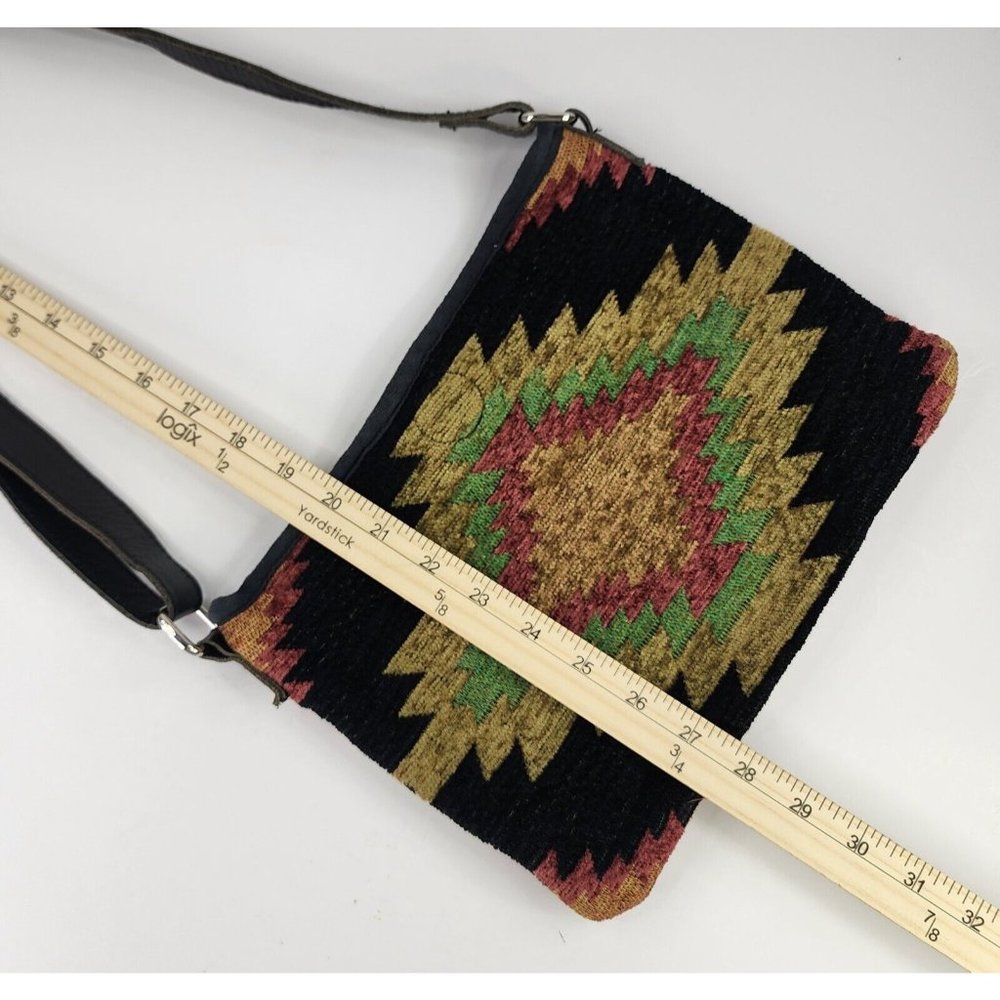 Raj LA Purse Womens Aztec Pattern Southwestern Boho Hippie Crossbody Shoulder - Picture 15 of 16